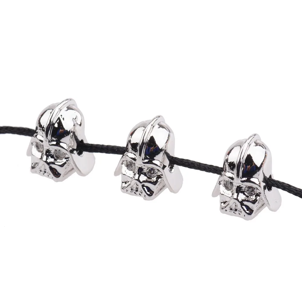 Новинка модная головка 4 цвета медный кубический цирконий CZ Шарм микро паве