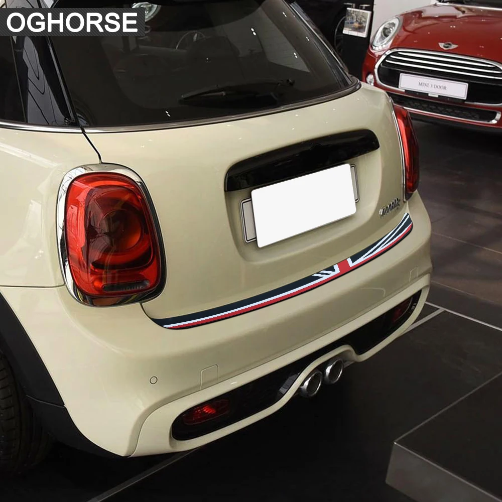 Защитная резиновая накладка на задний бампер для MINI Cooper S F55 F56 | Автомобили и
