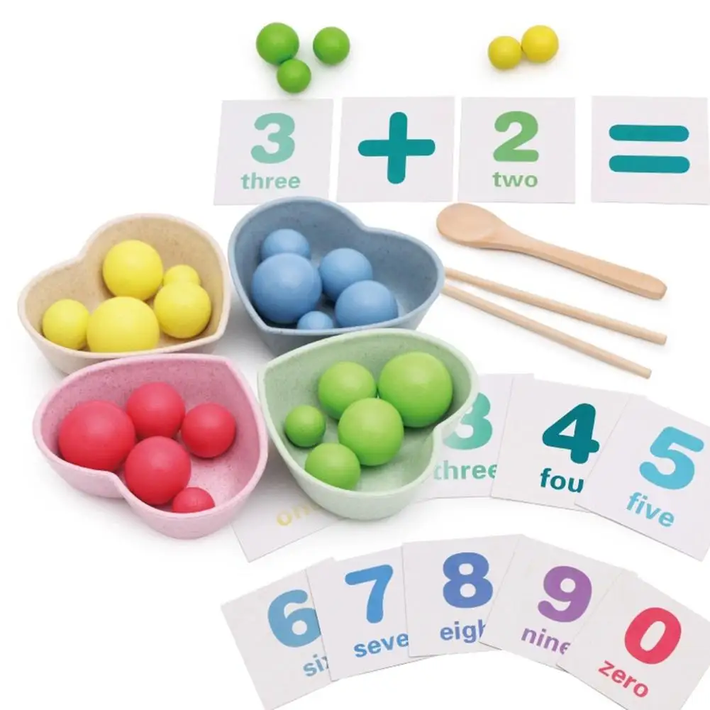 

LeadingStar Kids Multi-functional Early Educational Clip Beads Learning Toy for Kindergarten