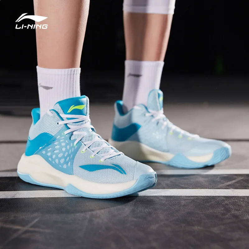 Li-Ning/мужские кроссовки для баскетбола SONIC TD On, светильник из дышащего ТПУ материала, спортивная обувь с подкладом, кроссовки ABPP029 XYL249