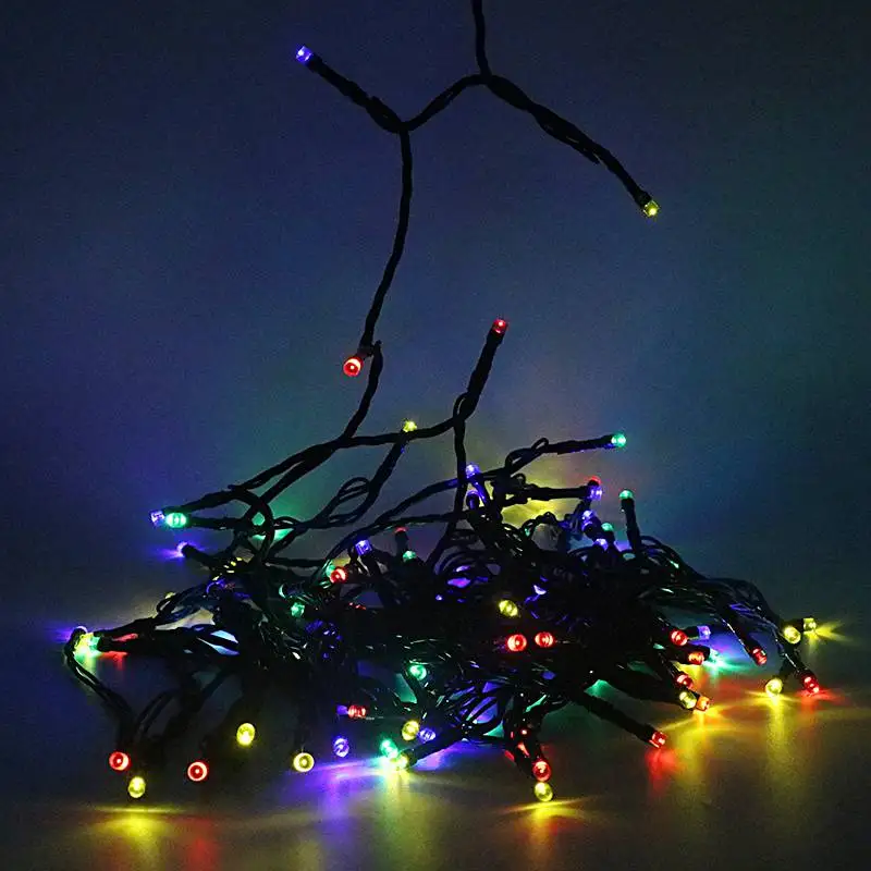 

SZYOUMY LED Solar String Fairy Light 12M 100LEDS 22M 200LEDS Good Quality Waterproof Solar Power 7 Colors For Garden Decoration