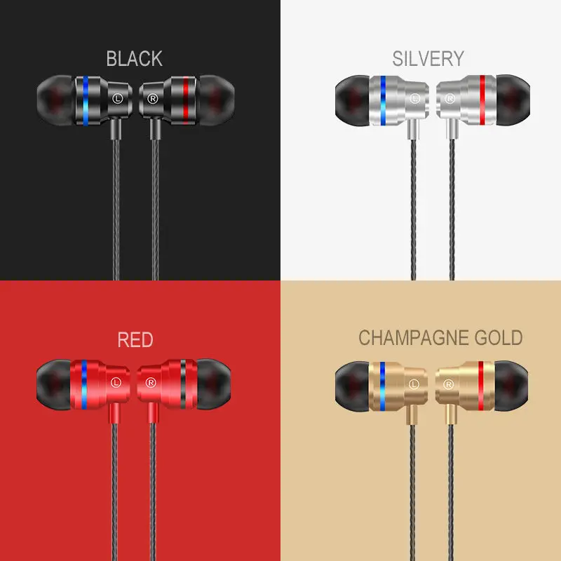 USB Type-C металлические спортивные наушники 3 5 мм с динамическим приводом HIFI