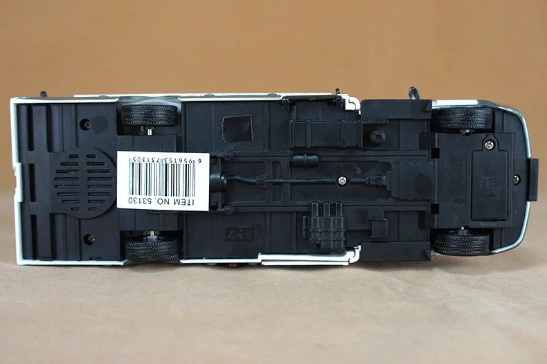 Акустооптическое DIY 1:32 звук светильник сборки на колесах для путешествий брелок