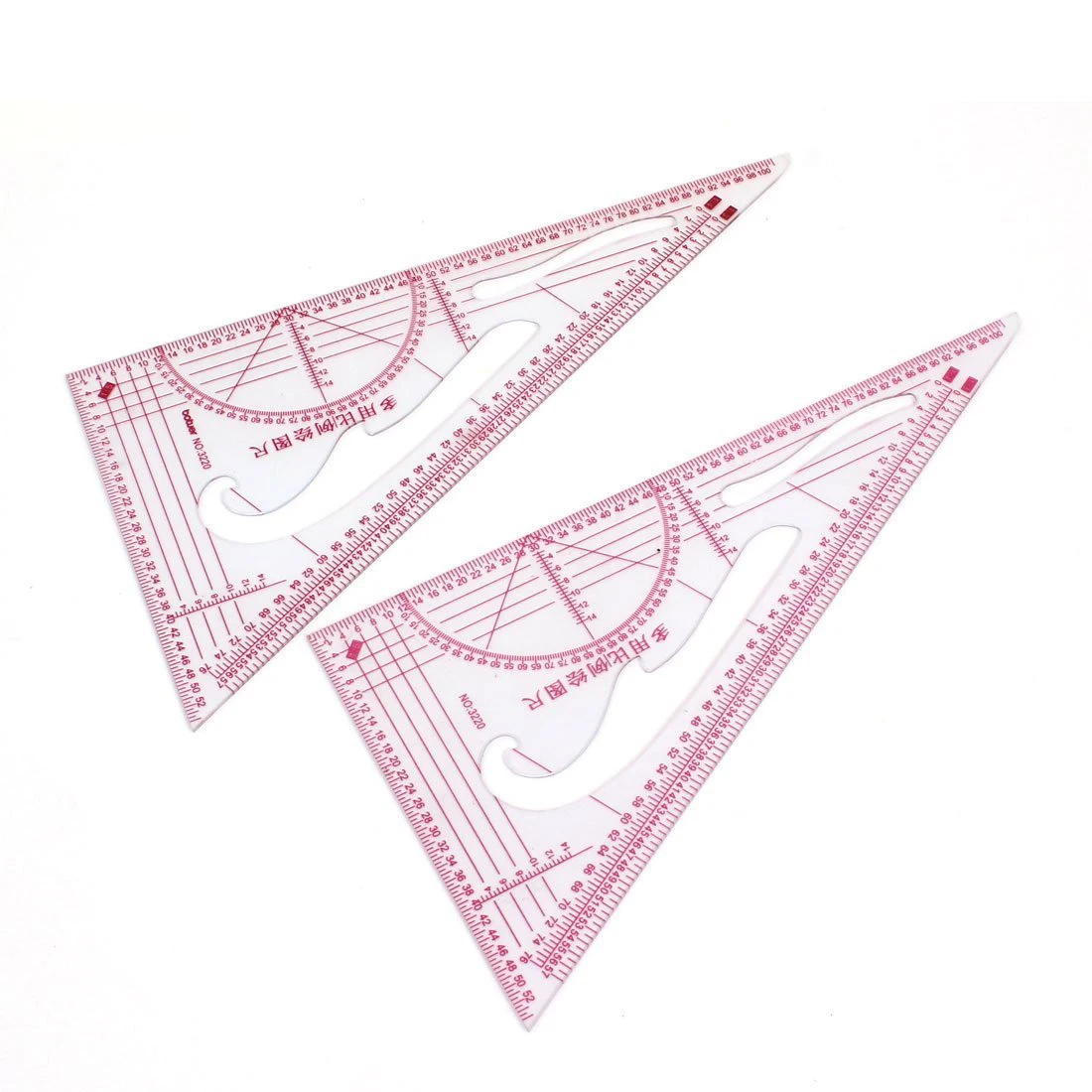 PPYY NEW Clothing 1: 3 4 5 Share 90 градусов треугольные весы линейка 2 части|triangular scale ruler|scale