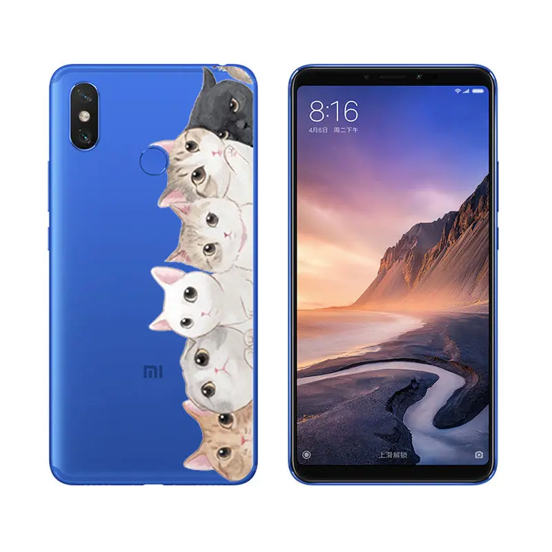 Чехол Arvin для Xiaomi Max 3 силиконовый мягкий чехол из ТПУ с узором A2 умный защитный