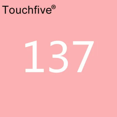 137 1 шт. TouchFive опционально 168 цветов эскизные маркеры на спиртовой основе маркеры цветной маркер набор художественные принадлежности ручка для школы - Цвет: 137