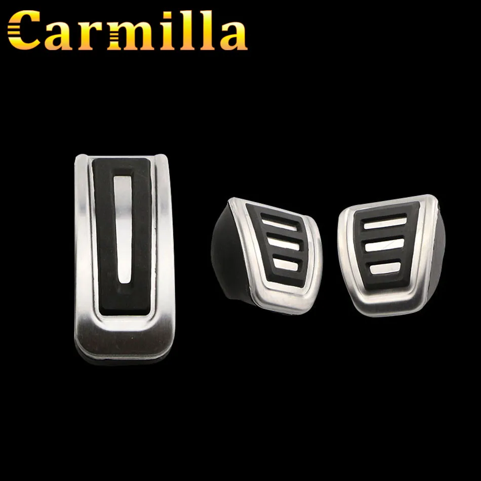 Автомобильный чехол Carmilla из нержавеющей стали для VW Polo Bora Jetta MK4 Golf 4 IV Jetta MK4 для Audi A1 A3 TT для Skoda Fabia Rapid