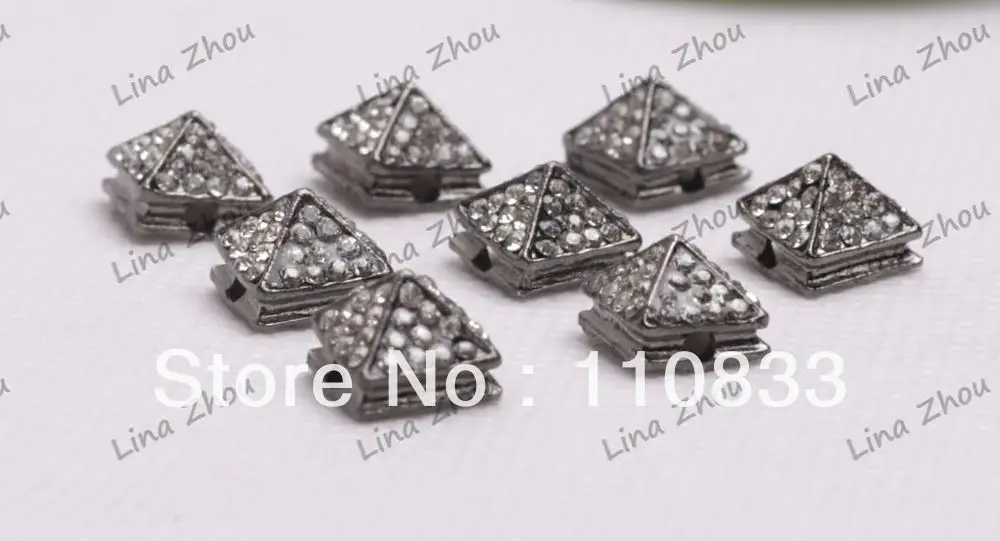 Бесплатная доставка! Оптовая продажа: 15 шт. блестящих бусин с чешскими подвесками