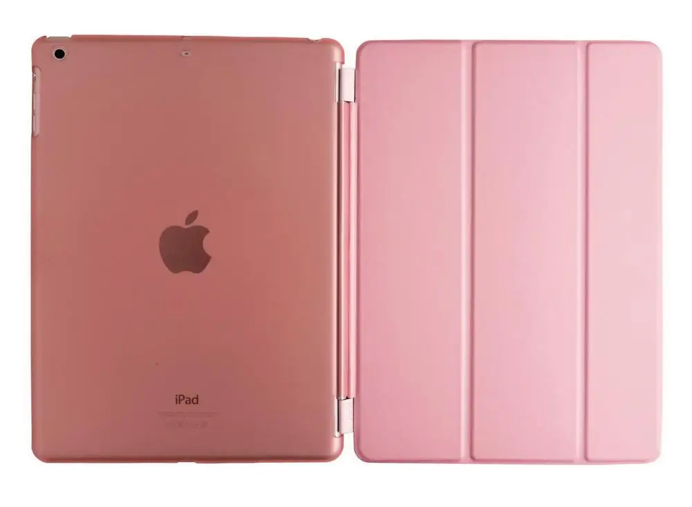 Чехол для iPad 9,7 дюймов / выпуск 6th крышка A1822 A1823 A1893 A1954 ZAIWJ сплит-оболочки магнит умный режим сна Пробуждение оболочки - Цвет: rose gold 3Zhe F 89