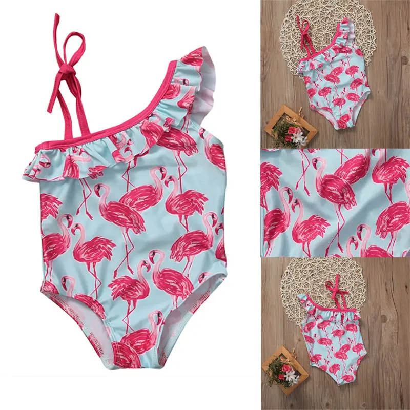 Summer Baby Girls Kids Bathing Suit Costume Swimsuit One Pieces Children Swimwear Bikini | Спорт и развлечения