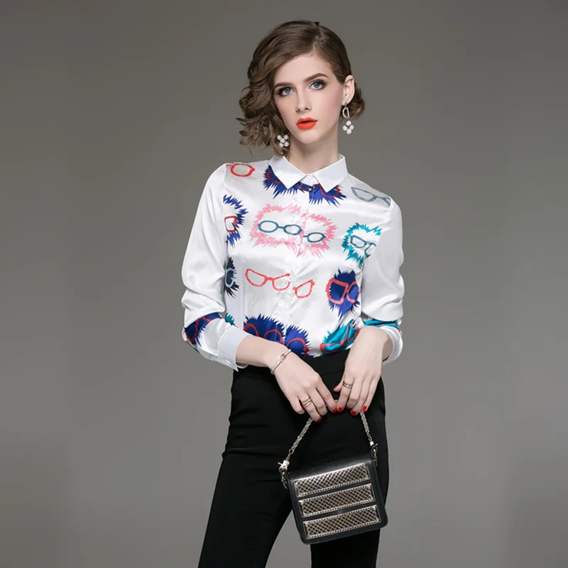 Новая последняя версия женской одежды мода в 2019 году длинная рубашка с цветочным