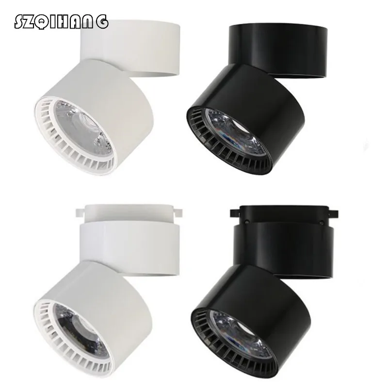 LED Track Light COB 7W 12W Ceiling Rail Lights spotlight For Kitchen Fixed Clothing Shoes Shops Stores Track Lighting