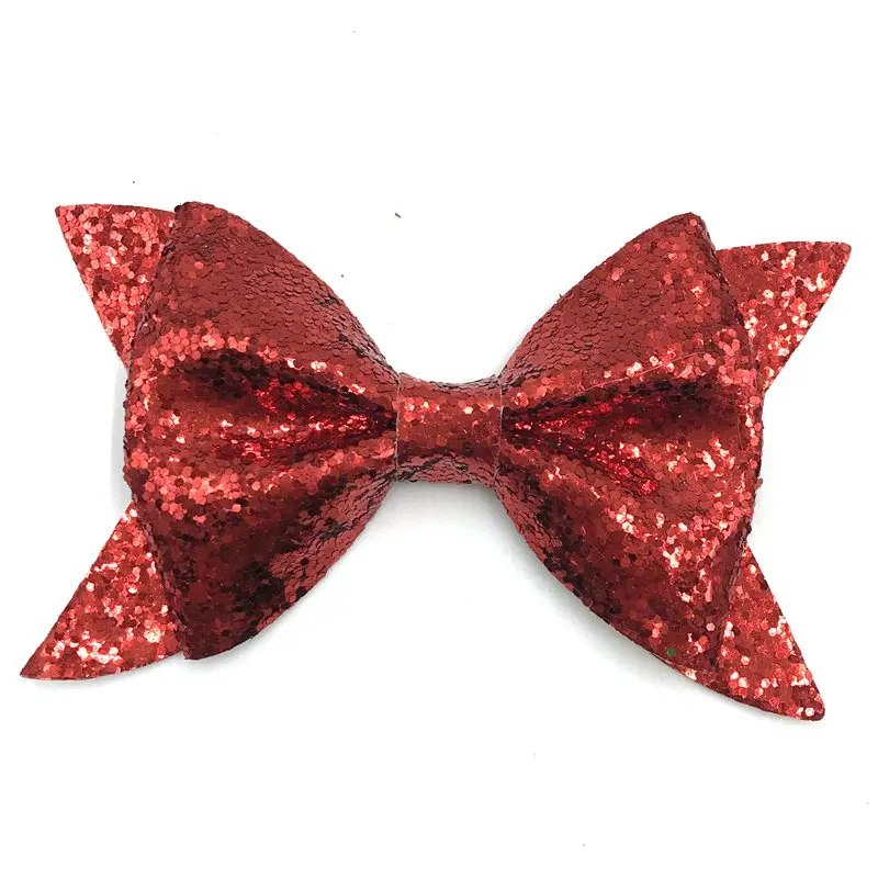 2Pcs/lot Kids Hair Accessories Leather Bright Star Baby Flower Headband Girls Heart Pins Clip Children for Band |