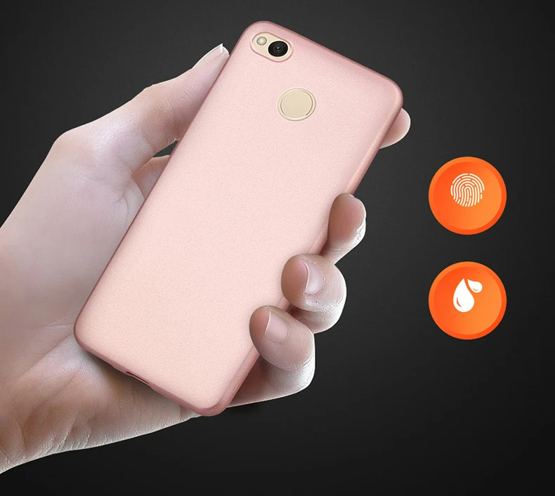 Роскошный брендовый чехол для Xiaomi Redmi 4x5 &quot суперматовый силиконовый
