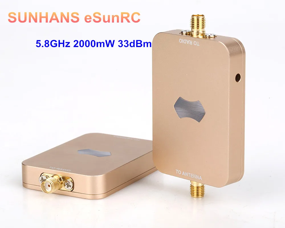 5 шт. подлинный SUNHANS eSunRC SH RC58G2W 2000mW 33dBm 8 Ghz усилитель сигнала Wi Fi беспроводной для UAV