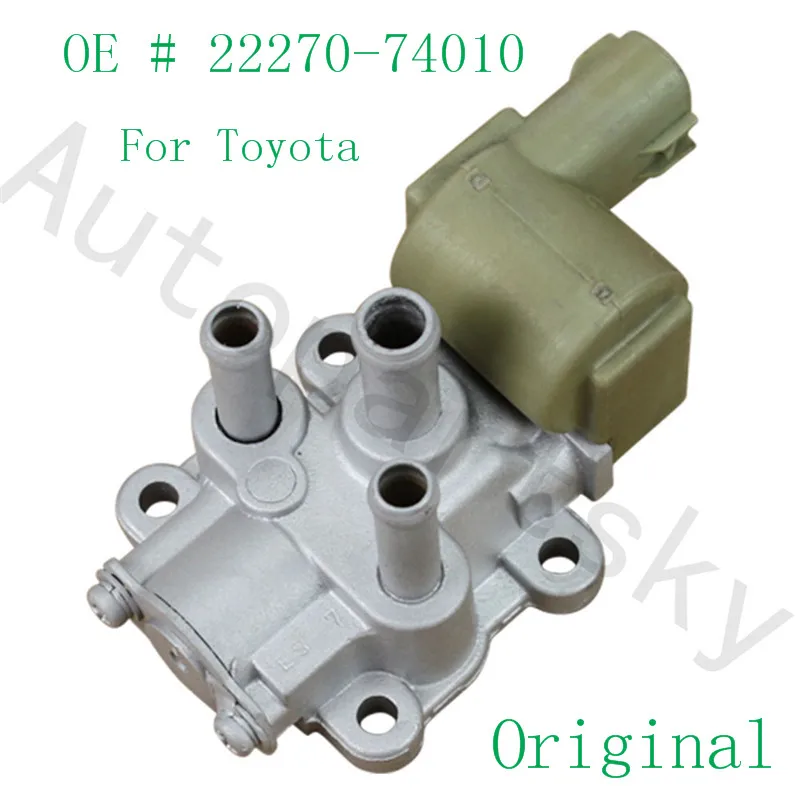 

For Toyota Camry & Celica 2.0L 1987-1991 Trans Idle Air Control Valve IACV 22270-74010 2227074010 136800-0010 AC207 2H1339 AC440
