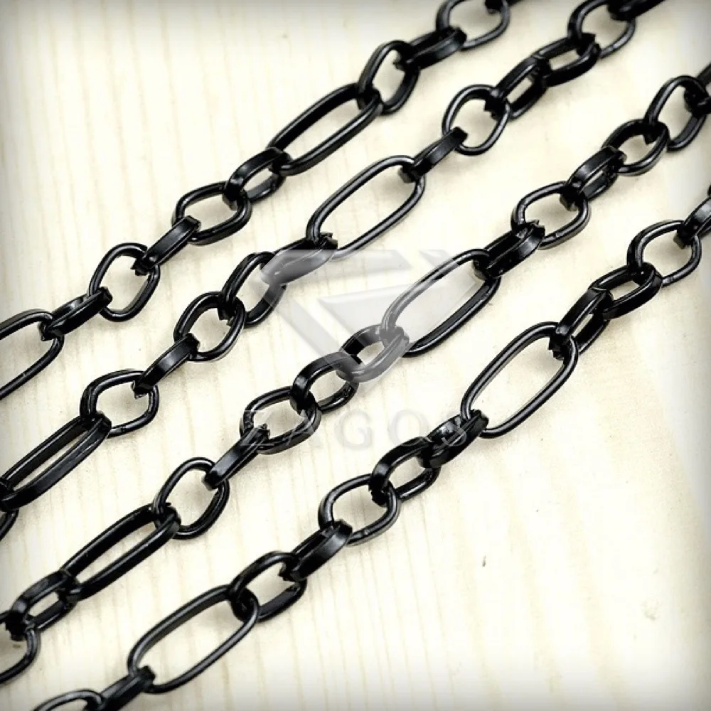 Железный текстурированный кабель для рукоделия брелок изготовления украшений