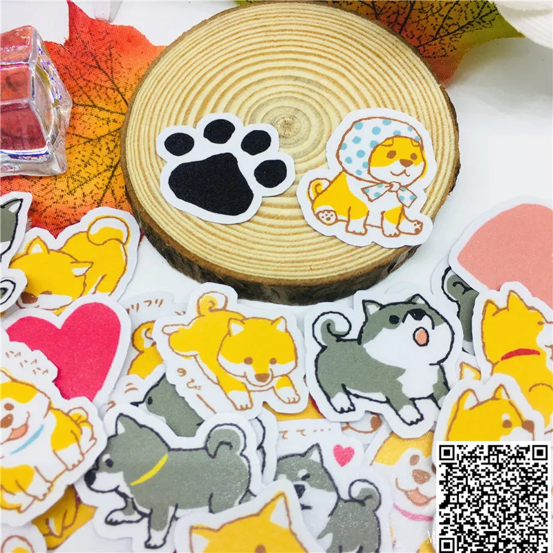 40 шт. наклейки с собаками для автомобиля мотоцикла телефона чемодана|Наклейки| |