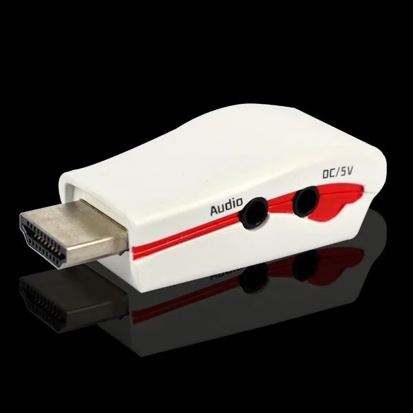 Переходник с HDMI на VGA 3 5 мм для планшетов ноутбуков HDTV DVD|plug hdmi|hdmi male to vgahdmi |