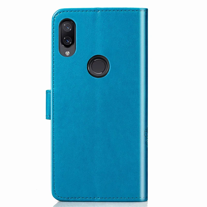 Мягкий чехол кошелек с откидной крышкой для Xiaomi redmi 7/Redmi note 7 силиконовый кожаный