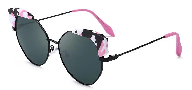 LKK 2018 new fashion trend cat ear polygonal sunglasses men and women must wear polarized UV400 | Аксессуары для одежды