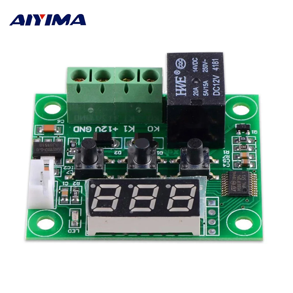 AIYIMA светодиодный цифровой термостат Высокая точность контроль температуры Лер