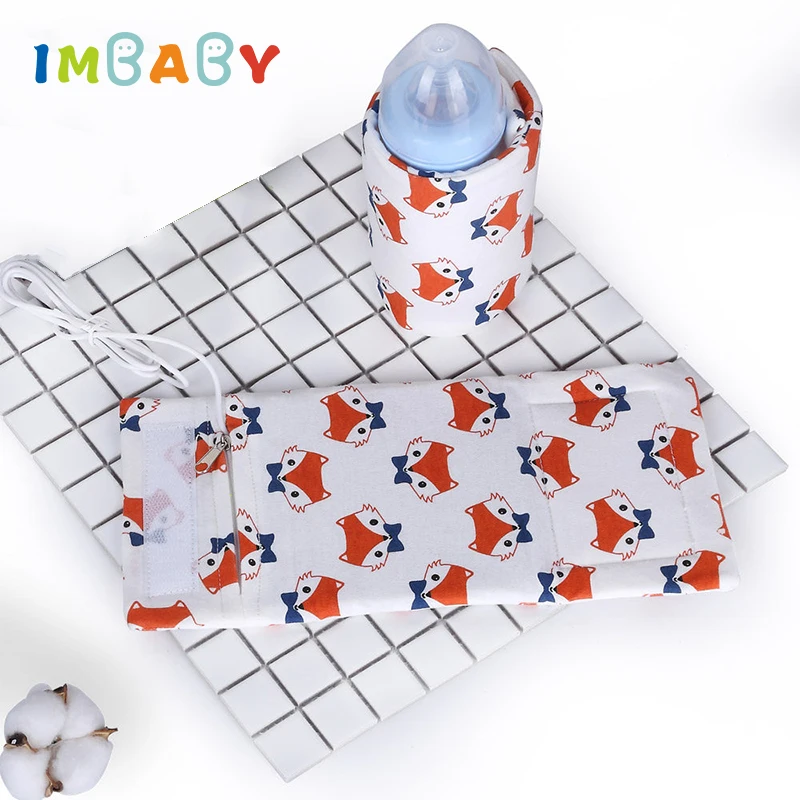 IMBABY USB портативный молочный подогреватель изоляционный мешок быстро пищевая