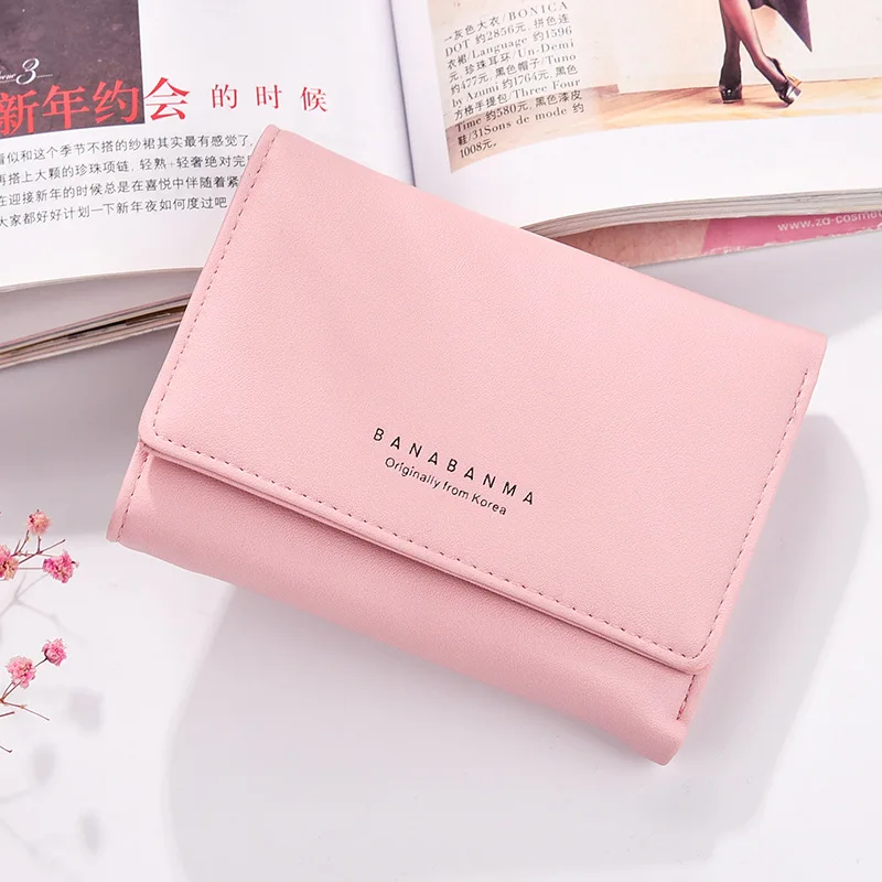 ssadassa New Women's Wallet Purse mini short 3 Fold Multi-functional casual money wallets coin pocket card holder K0082 | Багаж и
