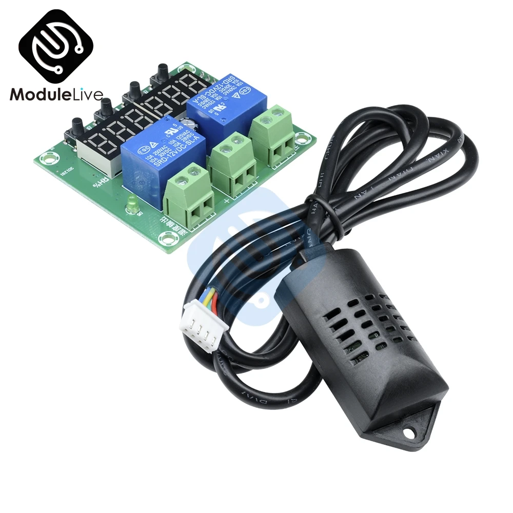 XH M452 DC 12V термостат гигростат светодиодный цифровой Температура Управление