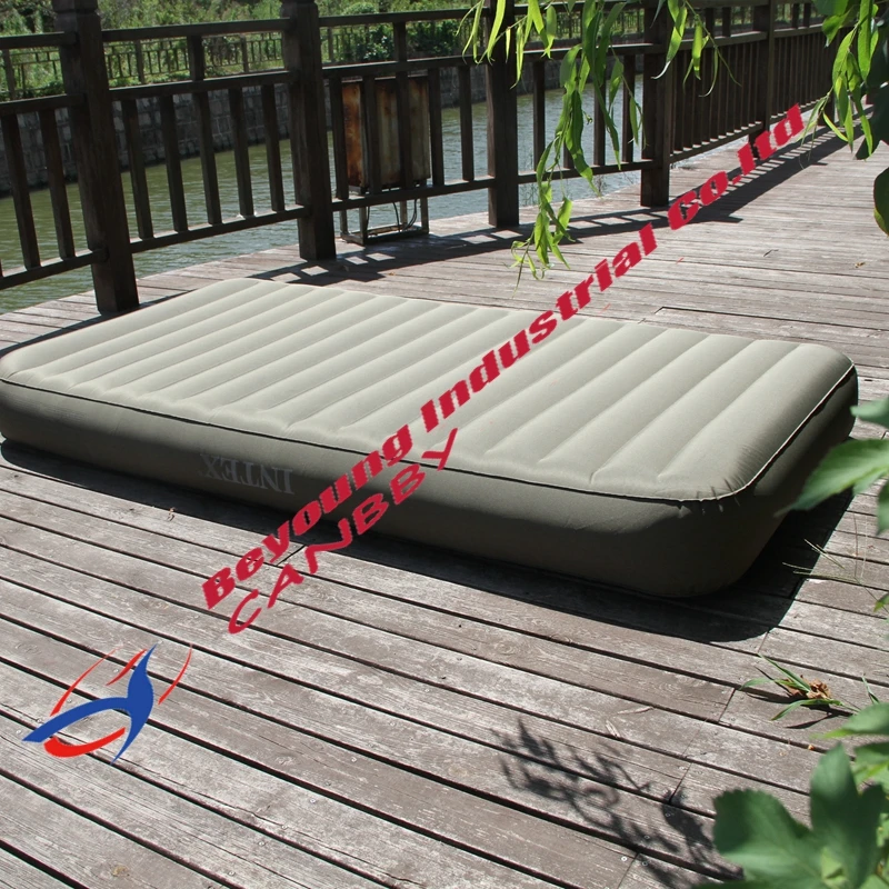 Лучшее оборудование для кемпинга надувная односпальная кровать с насосом
