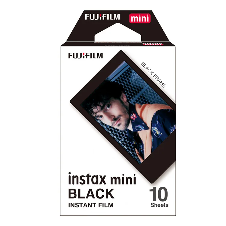 Black Frame Фотокамера Fujifilm Instax Mini 8 Mini 9-фотокамера Fuji Instant Photo 10 листов Exposures Papers-дополнительная фоторамка - Цвет: Black Frame