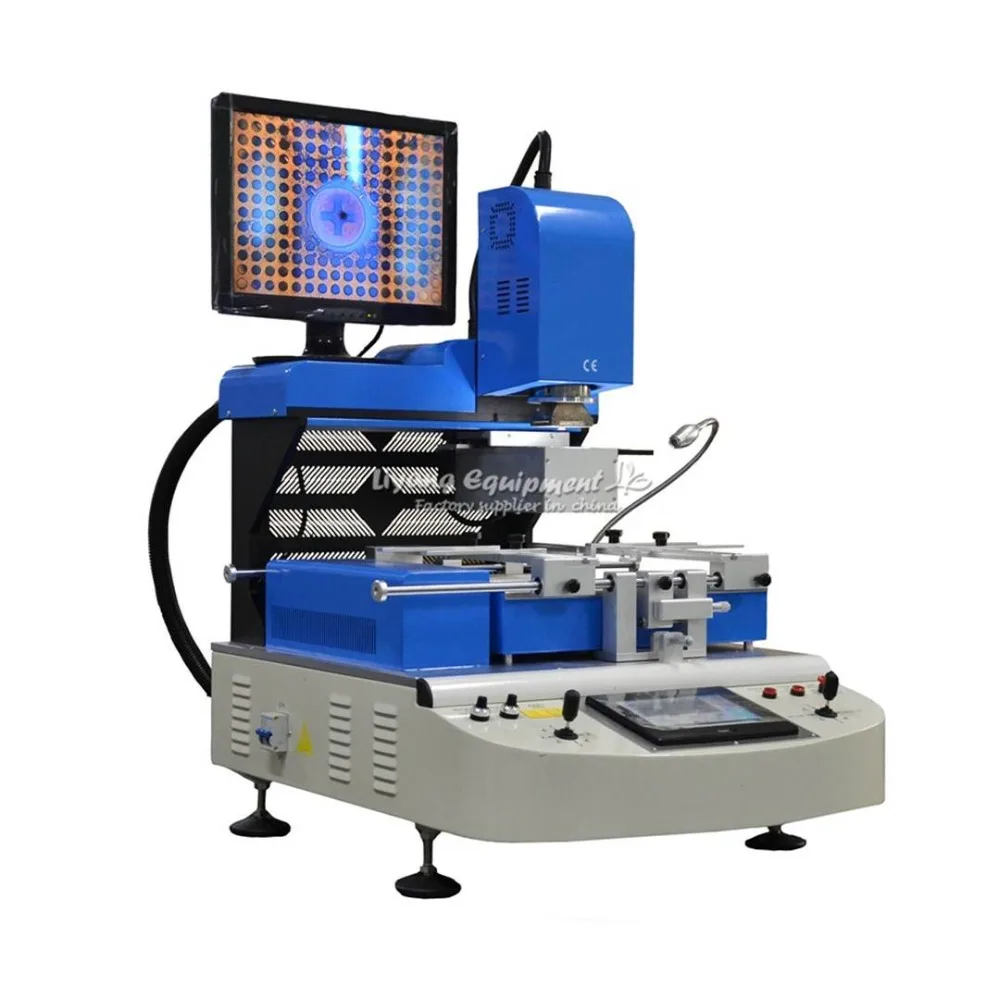 6600W LY G850 полуавтоматическая 3 зоны PCB Макс 50*45 см Горячего Воздуха BGA паяльная