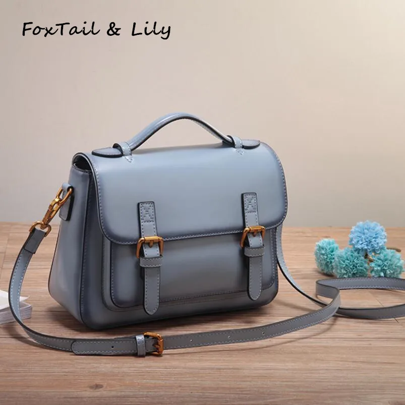 

Женская сумка-мессенджер FoxTail & Lily, модная дизайнерская маленькая сумка через плечо из натуральной кожи