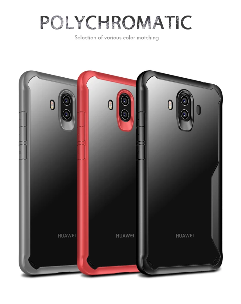 Усиленный армированный чехол для huawei P30 P20 Pro Lite mate 30 20 10 Pro Honor V20 10 Lite Nova 3i 3 4 прозрачный акриловый чехол-накладка