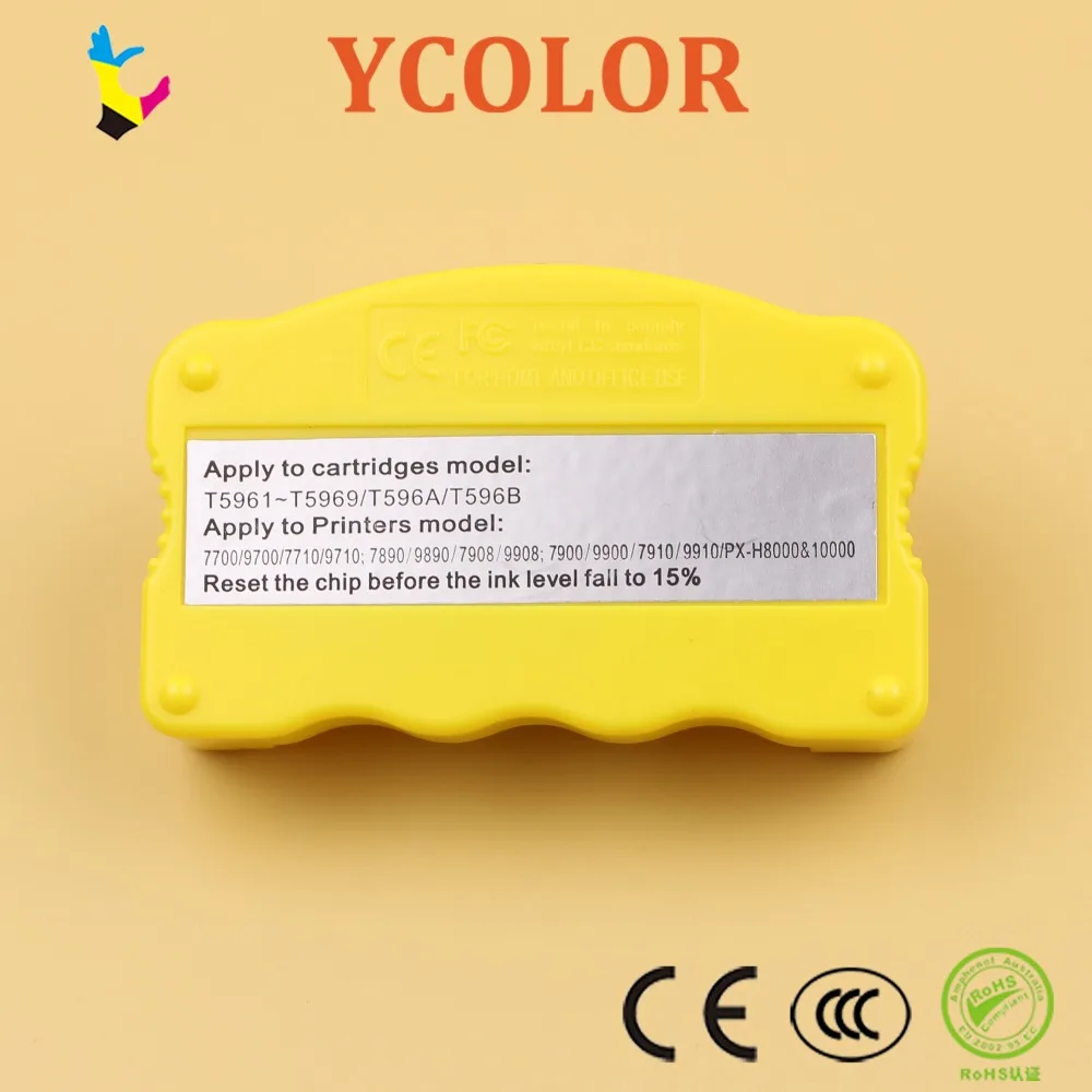 

T5961-9 A B Chip Resetter For Epson Stylus Pro 7700 7900 9700 9900 7890 9890 7910 9910 Ink Cartridge Reset