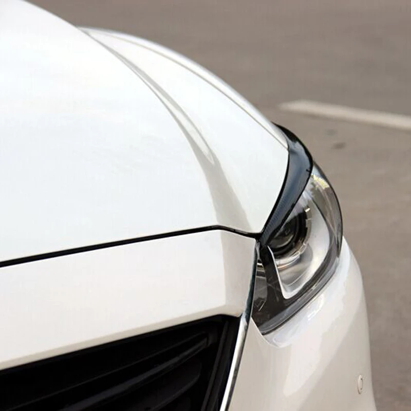 Чехол для передней фары из углеродного волокна Mazda Atenza 6 2014 2015|headlight eyelids|for mazda 6carbon