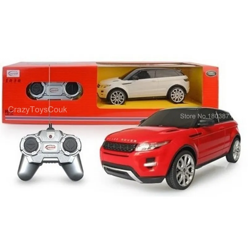 Бесплатная доставка детей Rastar Range Rover Evoque 1/24 дистанционное управление RTR