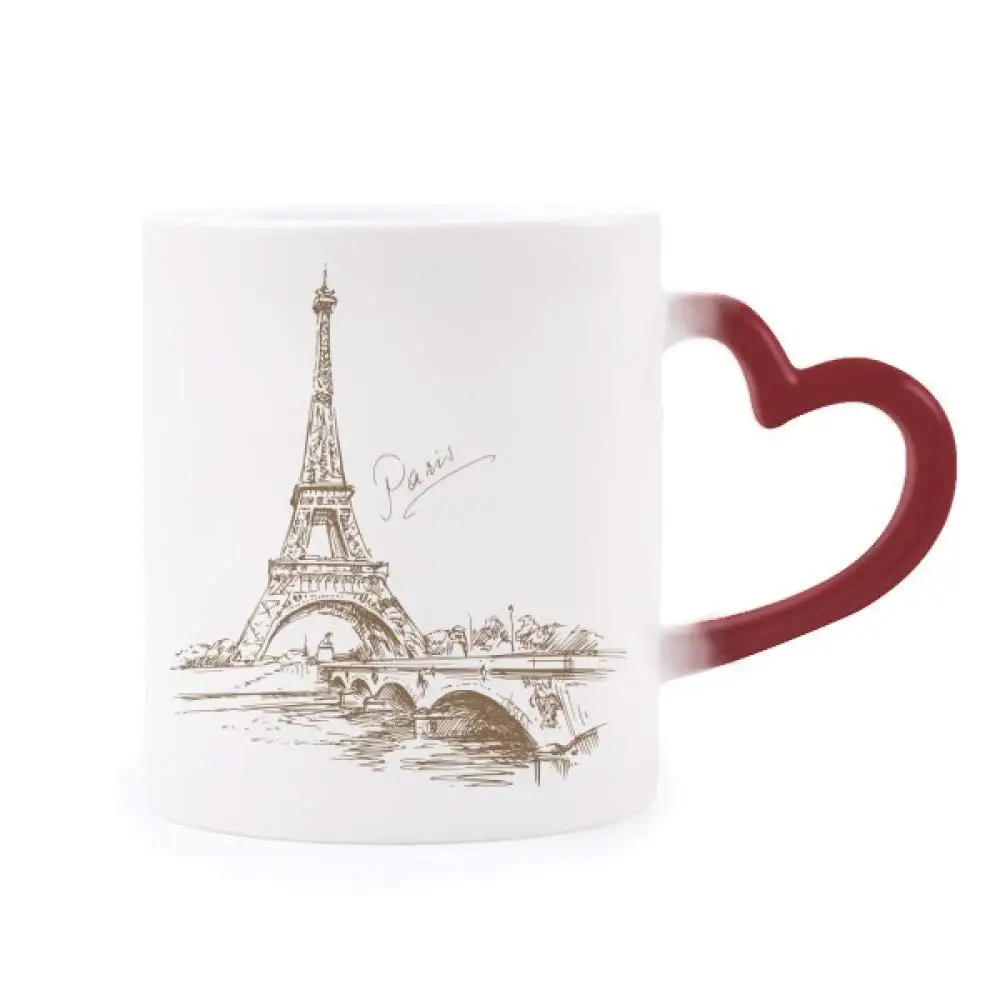 Термочувствительная кружка The Tower Paris France Morphing|Кружки| |