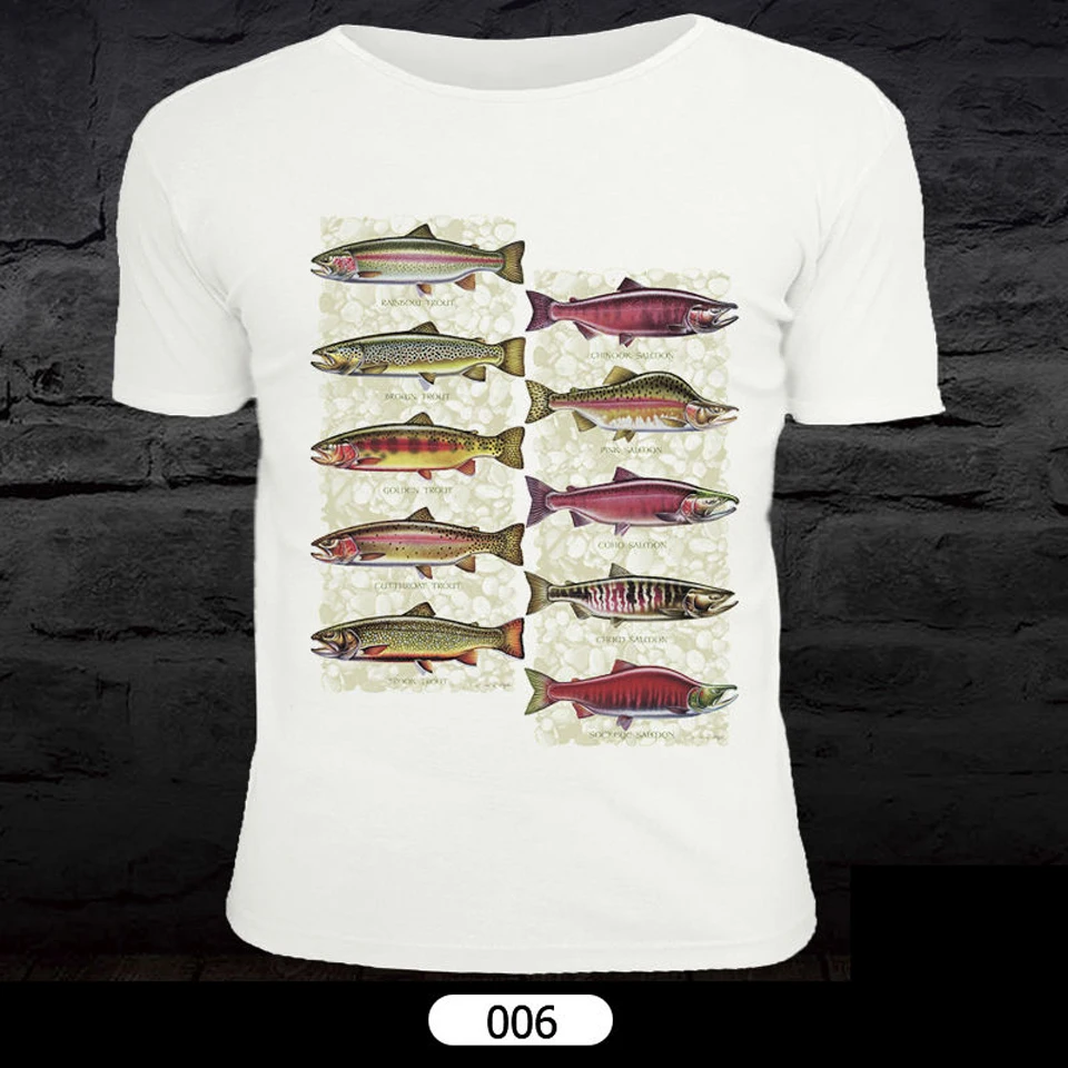 

Maximumcatch Fly Fishing T-Shirt Short Sleeve Sports Clothes Unisex Clothing Fish Pattern