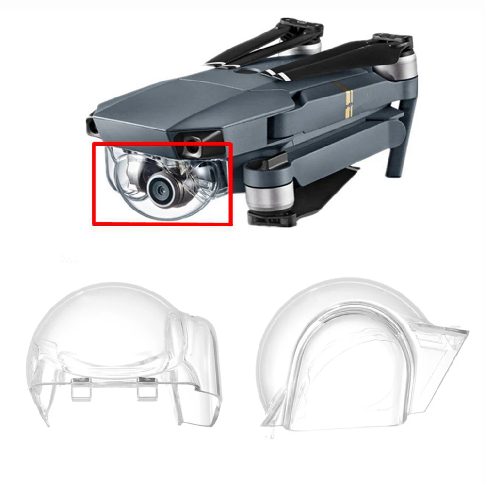 Для DJI Mavic Pro Drones Cam Защита объектива Дрон карданный объектив бленда крышка