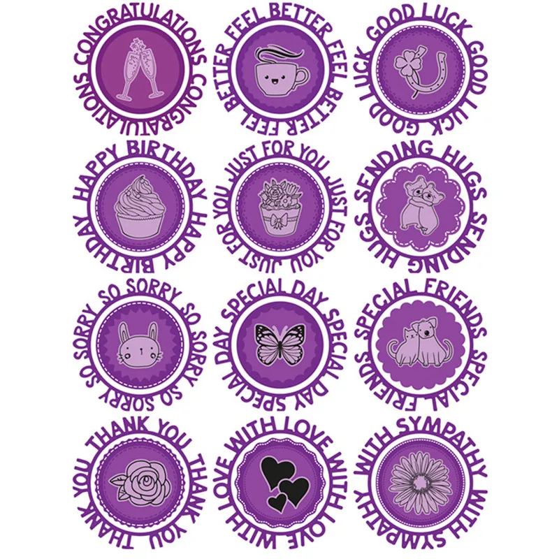 Отправка штампов и для скрапбукинга трафаретов металлических наборы 2019 | Дом сад