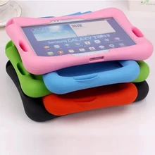 Case For Samsung Galaxy Tab 4 10.1 T530 531 T535/Tab 3 10.1 P5200 P5210 P5220 Soft Silicon Rubber Kids Shockproof Tablet case