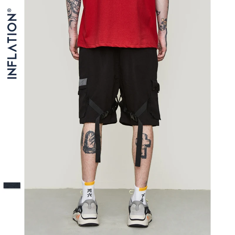 Летние мужские шорты INFLATION свободные дышащие с эластичной талией S ~ XL 9337 2019 |