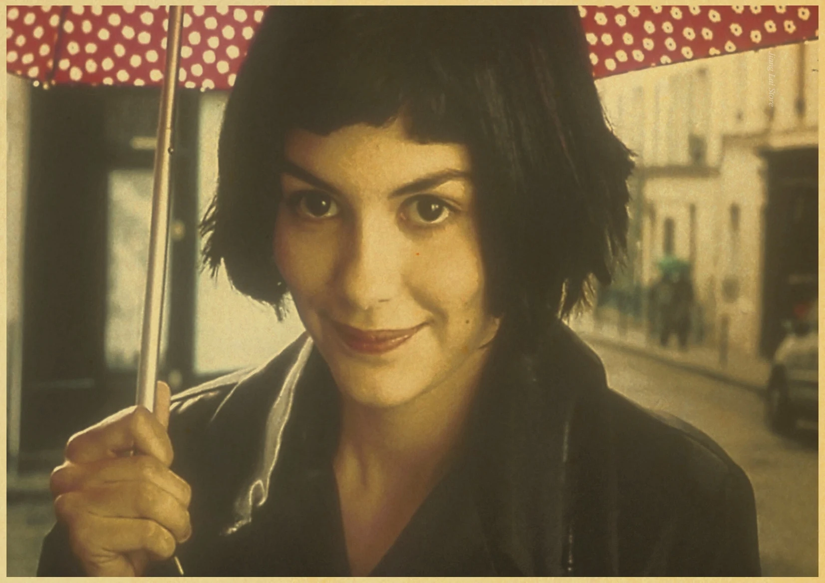 Audrey Tautou знаменитая работа Amelie винтажный бумажный плакат настенная живопись украшение дома 42X30 см 30X21 см