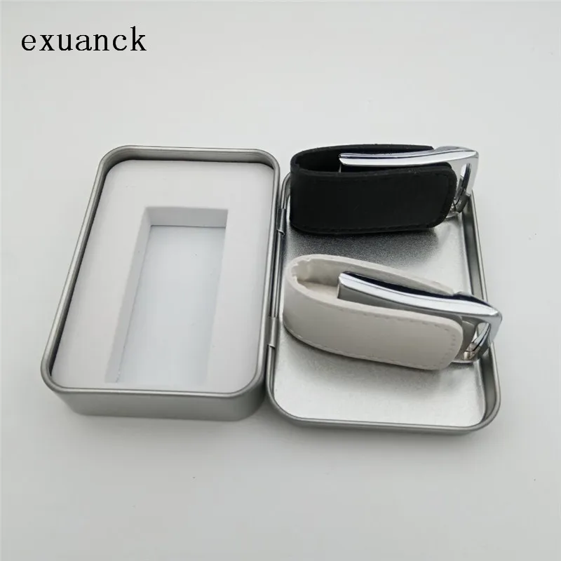 Exuanck пользовательская фотография искусство кожа USB 2 0 4 ГБ 8 16 32 и металлическая