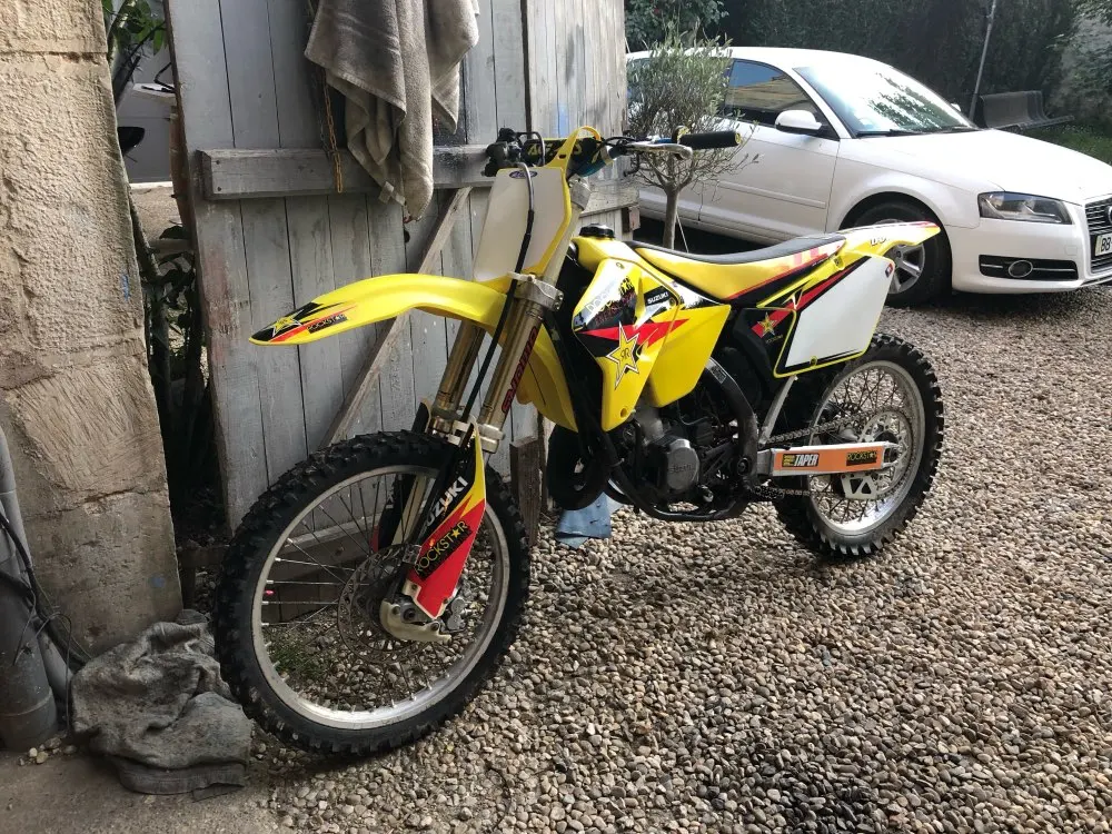 Мотоцикл соответствующие фоновые графические наклейки Набор для Suzuki RM125 RM250 RM 125