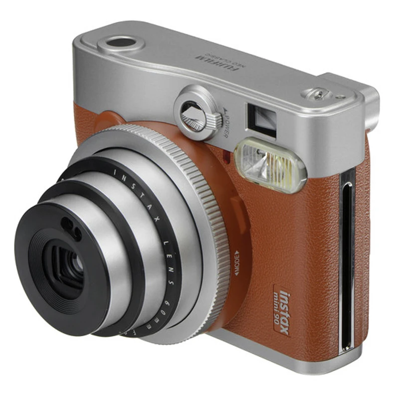 Fuji Fujifilm Instax Mini 90 NEO классическая черно коричневая камера с мгновенной пленкой|film