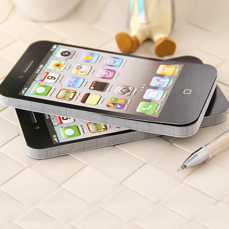 Новое поступление бумажный блокнот для мобильного телефона образная Note