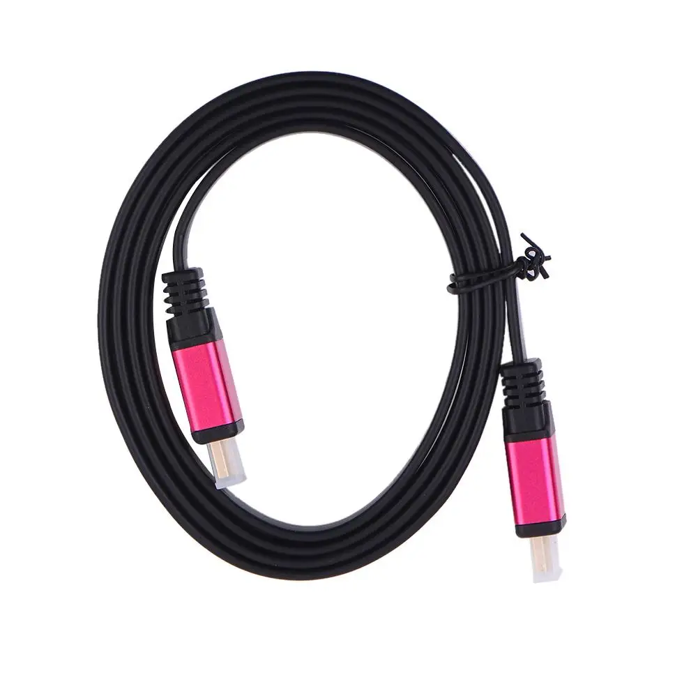 Full HD 1080p Аудио кабель высокого качества HDMI 2 0 аудио кабели плоский Поддержка 32