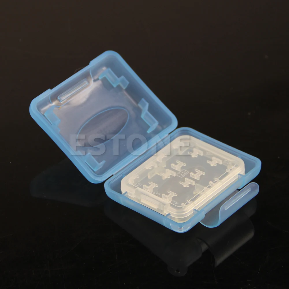 Free Shipping New Plastic Case For Micro SD TF Memory Card Storage Holder Box Protector For Micro SD/TF /SDHC/SDXC/MMC/MS ProDu Card